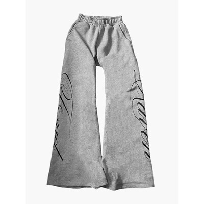 Y2K Women Korean Streetwear Wide Leg Sweatpants Baggy Oversi