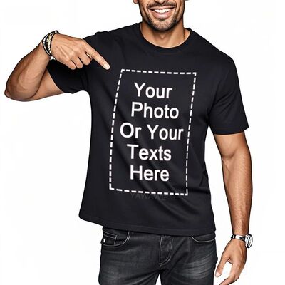 Your Design Here T Shirts Cotton Custom T-Shirt Make Your De