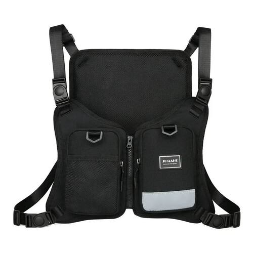 Function Outdoor Chest Bag Vest Outdoor Hip Hop Sports Fitne