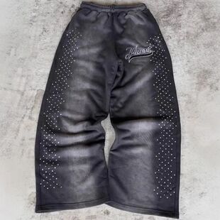 Printed Hip 2026 Sweatpants Baggy Sky Starry hop Pants Y2k