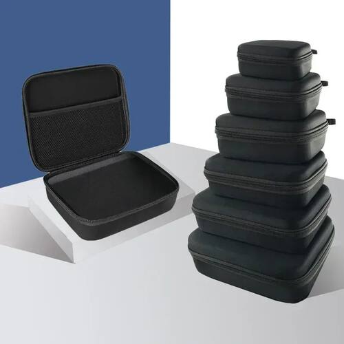 Multi-Size EVA Hard Storage Box Travel Zipper Bag Shockproof