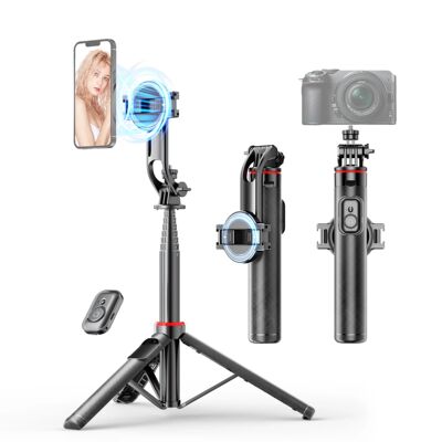 C20 Magnetic Selfie Stick Tripod for iPhone 12-16 Pro Max Tr