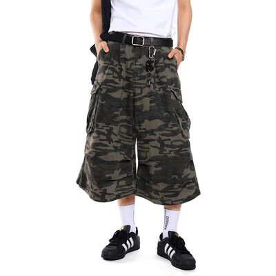 Men's Camouflage Cargo Jeans Harajuku Y2k Baggy Denim Trouse