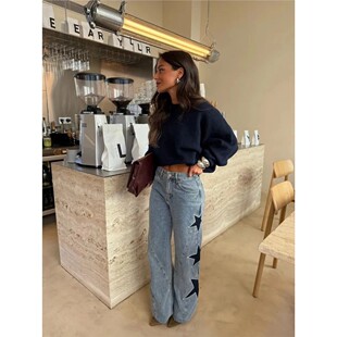 Casual Jean Woman Summer Straigh For Spring Jeans 2026 Retro