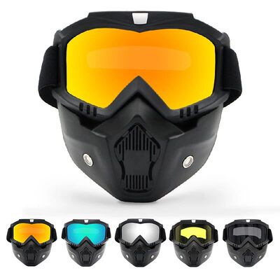 Dustproof Motocross Glasses Adjustable Motorcycle Goggles Br