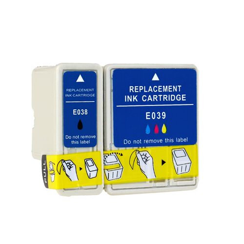 适用EPSON C43SX C41UX墨盒 C43SX C43UX打印机墨盒 T038 039墨盒