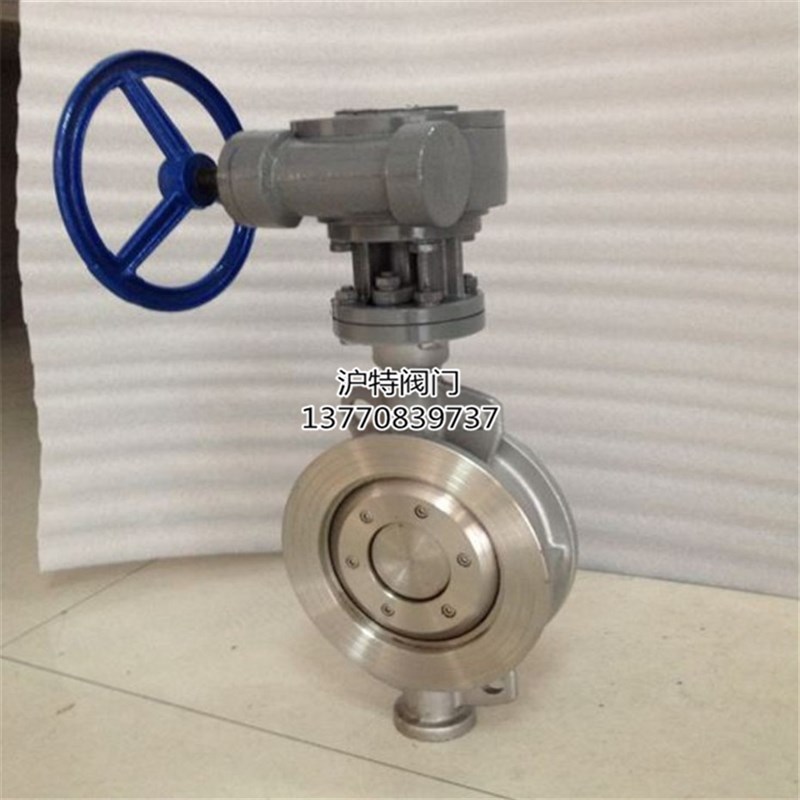 D373W-16P304不锈钢硬密封对夹蝶阀 手动高温蒸汽金属硬密封碟阀