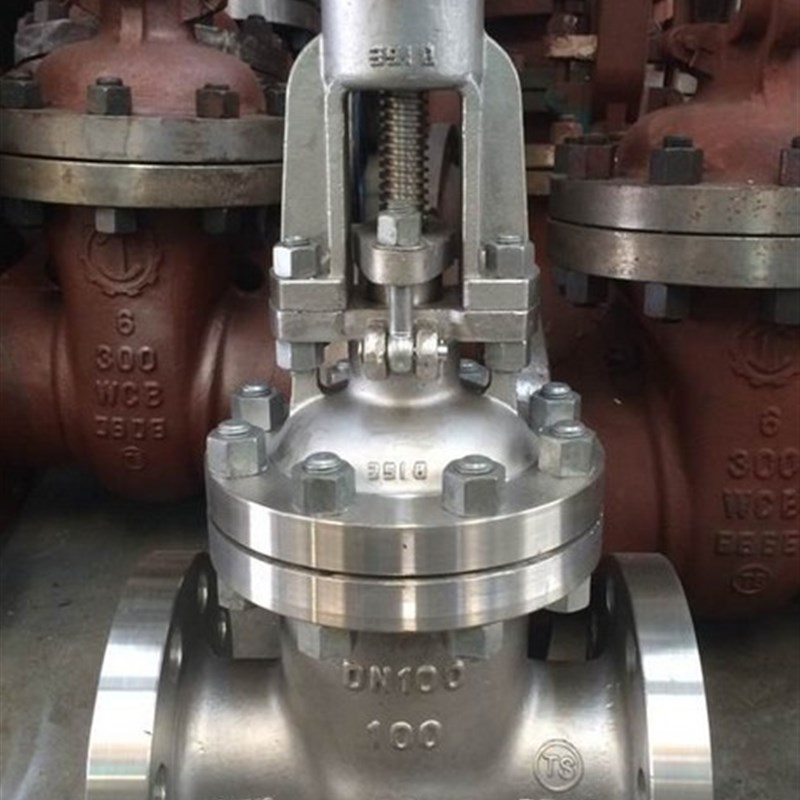 Z41W-100P 304 316不锈钢法兰闸阀 不锈钢闸阀 高压闸阀DN15-250