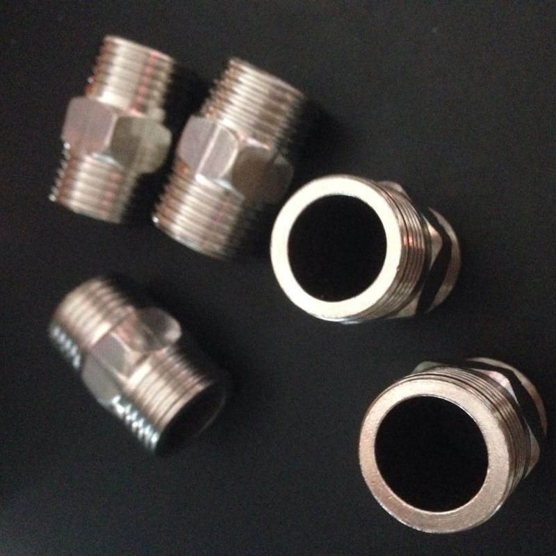 2分3分4分6分1寸不锈钢直接六角外丝接头 水管管道配件 内接对丝