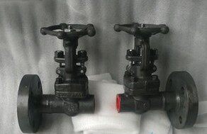Z41H锻钢放空导淋阀 放空排液阀锻钢放空导淋阀一端法兰 一端螺纹