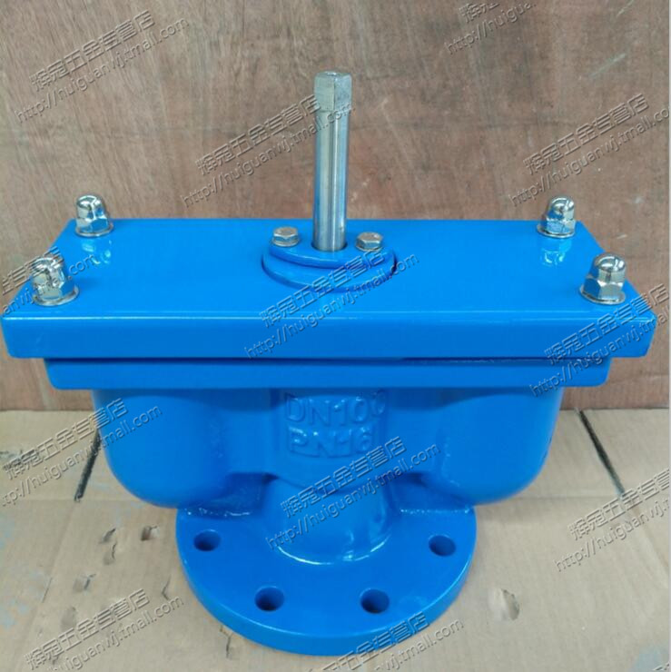 QB2 双口排气阀 球墨铸铁自动吸排气阀 法兰快速吸排气阀