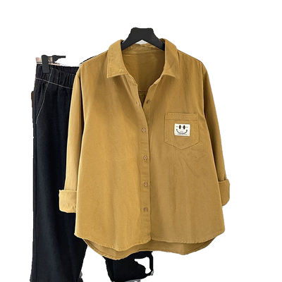 秋冬季小个子白衬衫女长袖新款