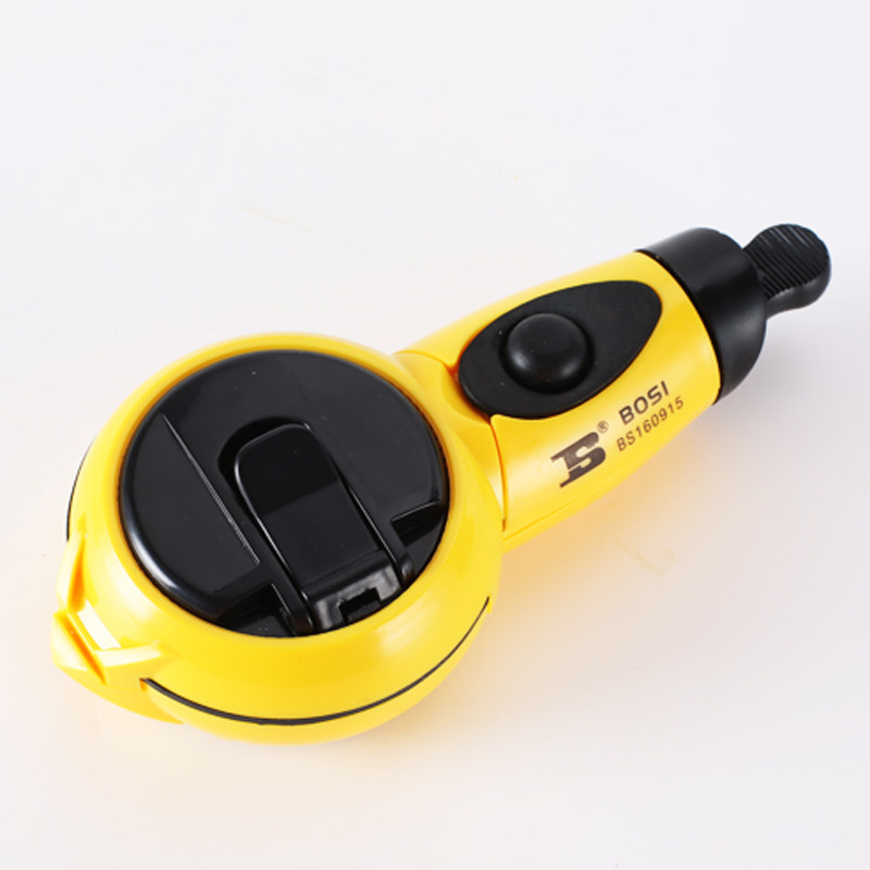 波斯工具 自动卷线墨斗迷你划线器木工手摇手动弹线器装修画线器