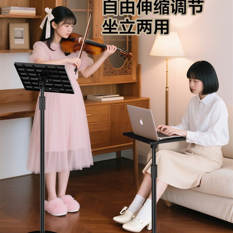 升降书桌儿童小孩学习桌小桌子写字台沙发床边笔记本电脑桌阅读架