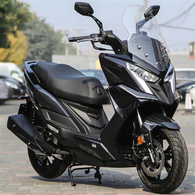 新款光阳Racing H150龙骨大踏板电喷水冷ct250燃油代步大船摩托车