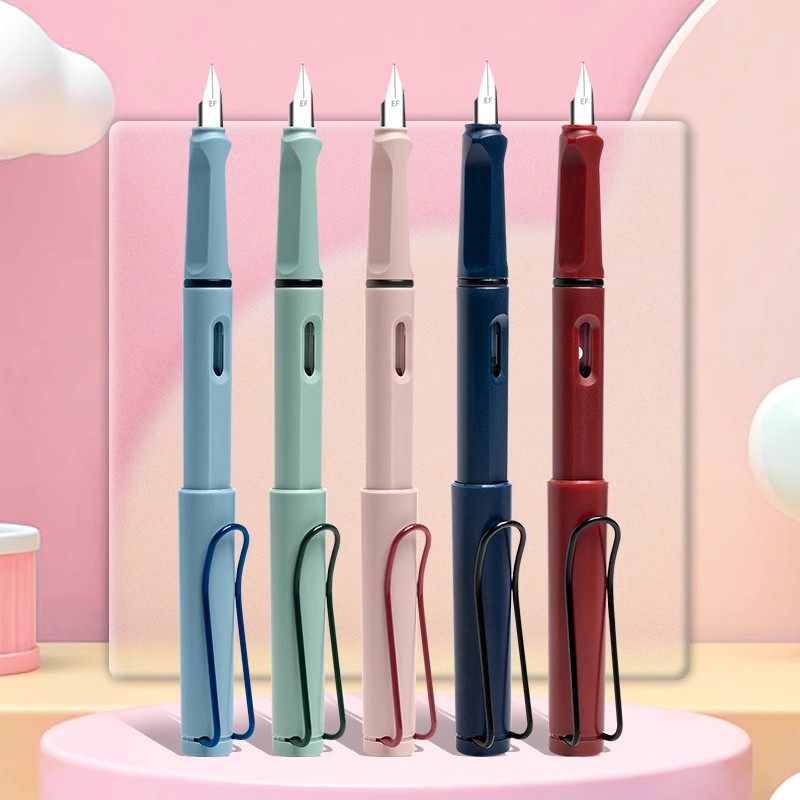 三年级小学生专用矫正握姿可替换墨囊女生莫兰迪ins高颜值钢笔,文具电教/文化用品/商务用品,钢笔,淘宝优惠券,粉丝福利购,淘宝优惠卷