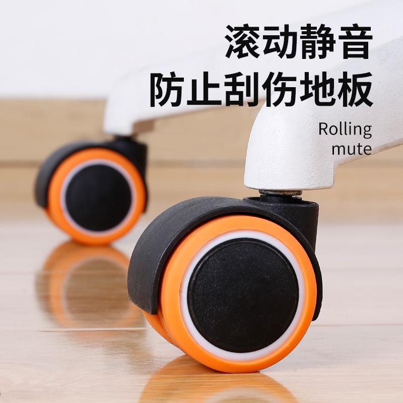 椅子滑轮脚套静音脚垫办公电脑椅滚轮防滑垫矽胶行李箱轮子保护套