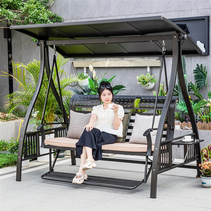 精选户外秋千庭院室外摇椅家用摇篮椅吊篮吊椅小院子阳台可坐可躺