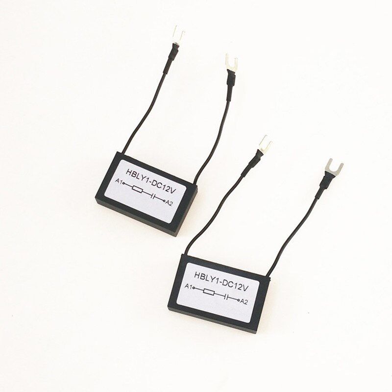 HBLY1-DC24V浪涌抑制器AC DC24V 48V 110V 220V 380V浪涌脉冲抑制