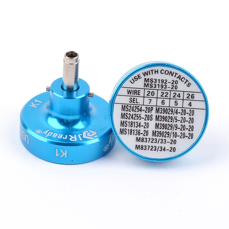 杰锐德K系列单孔定位器适配M22520/2-01军标AFM8/YJQ-W1A压线钳子
