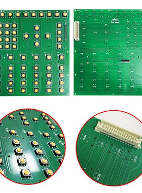 MH9118盟立电脑按键板伊之密 凯迪威 博创注塑机显示面板线路板