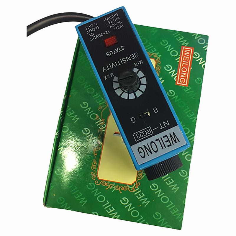 WEILONG光标定位感应器包装机光电眼色标传感器NT-BG23 RG23 WG23