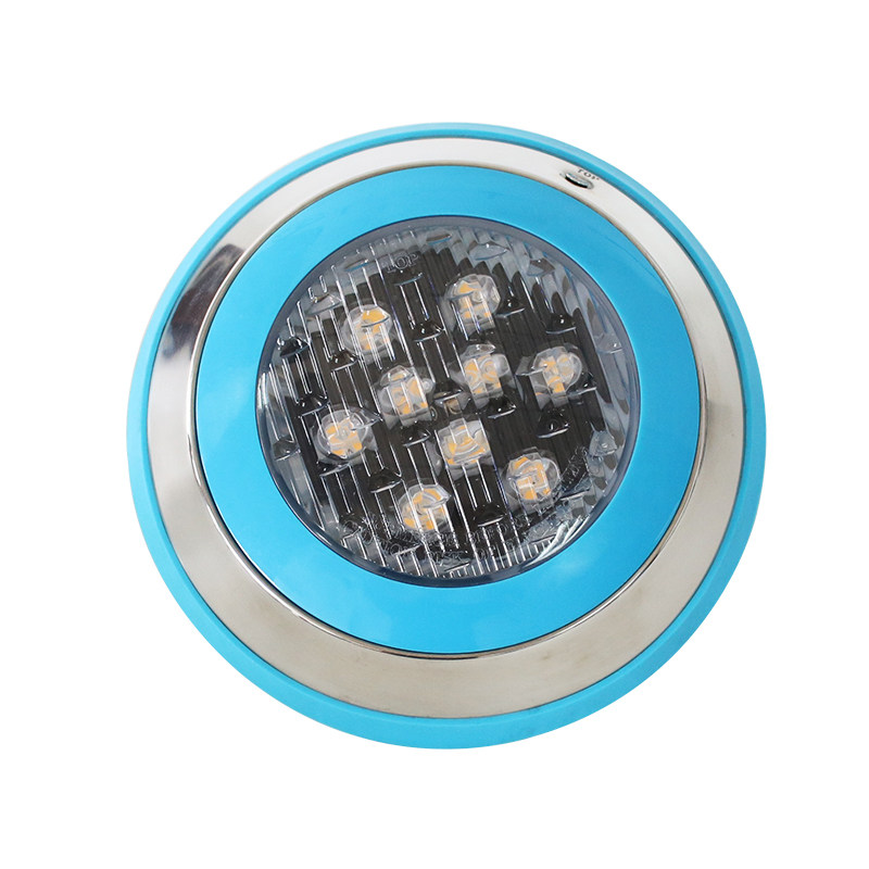 泳池灯水下壁灯水底灯led防水酒店游泳池射灯12V24V壁挂灯水池灯