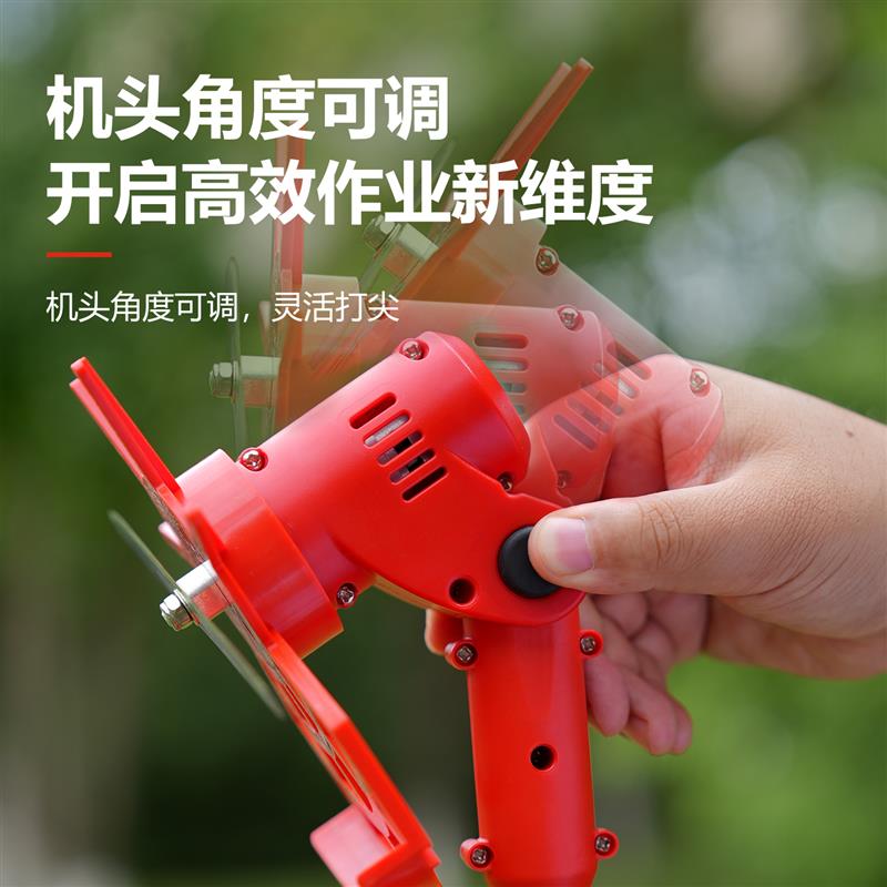 中村一郎电动打尖机花椒树药材樱桃辣椒封顶去头多功能锂电打尖机