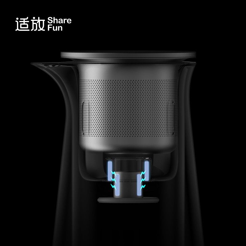 精选[热] 适放磁吸飘逸杯泡茶壶全玻璃内胆茶水分离单壶过滤高端,餐饮具,飘逸杯,淘宝优惠券,粉丝福利购,淘宝优惠卷