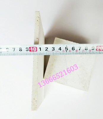 精选1600度刚玉莫来石薄板  盖板 耐火砖 耐火板 高温薄板150x150