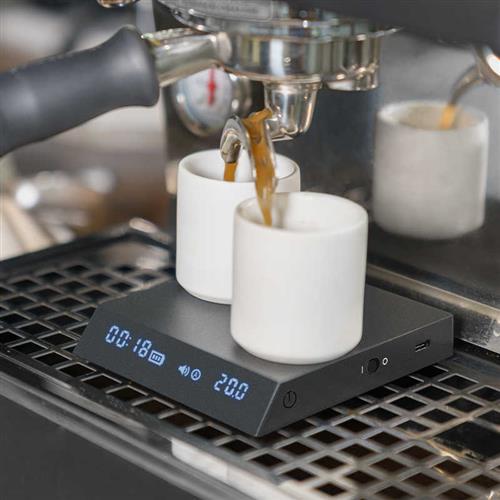 泰摩黑镜NANO意式咖啡电子秤手冲咖啡秤家用咖啡豆称重计时