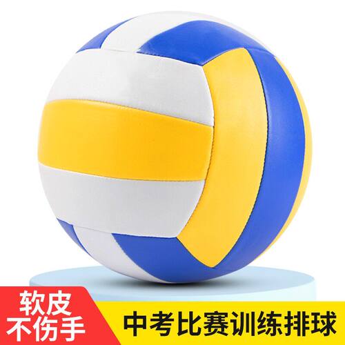软式排球排球比赛号气专用小学生轻软中老年儿童排气超轻中考训练