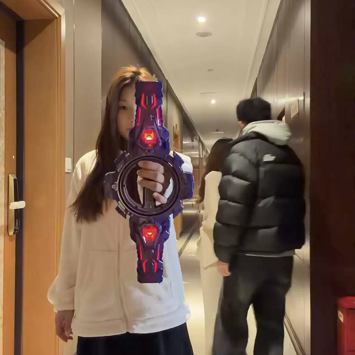 火花光剑双刃激光剑旋转火旋剑