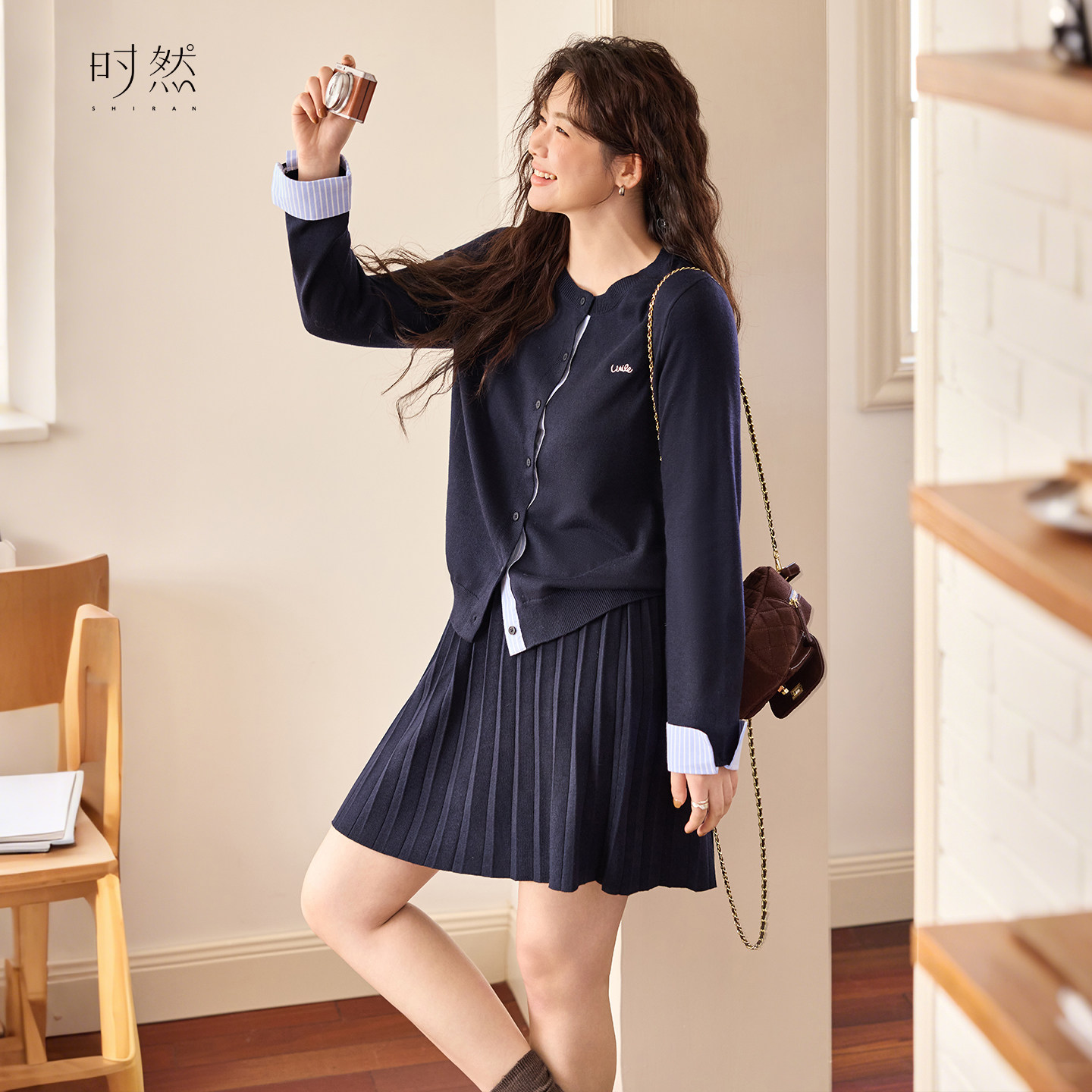 时然【海屿双生】针织衫套装