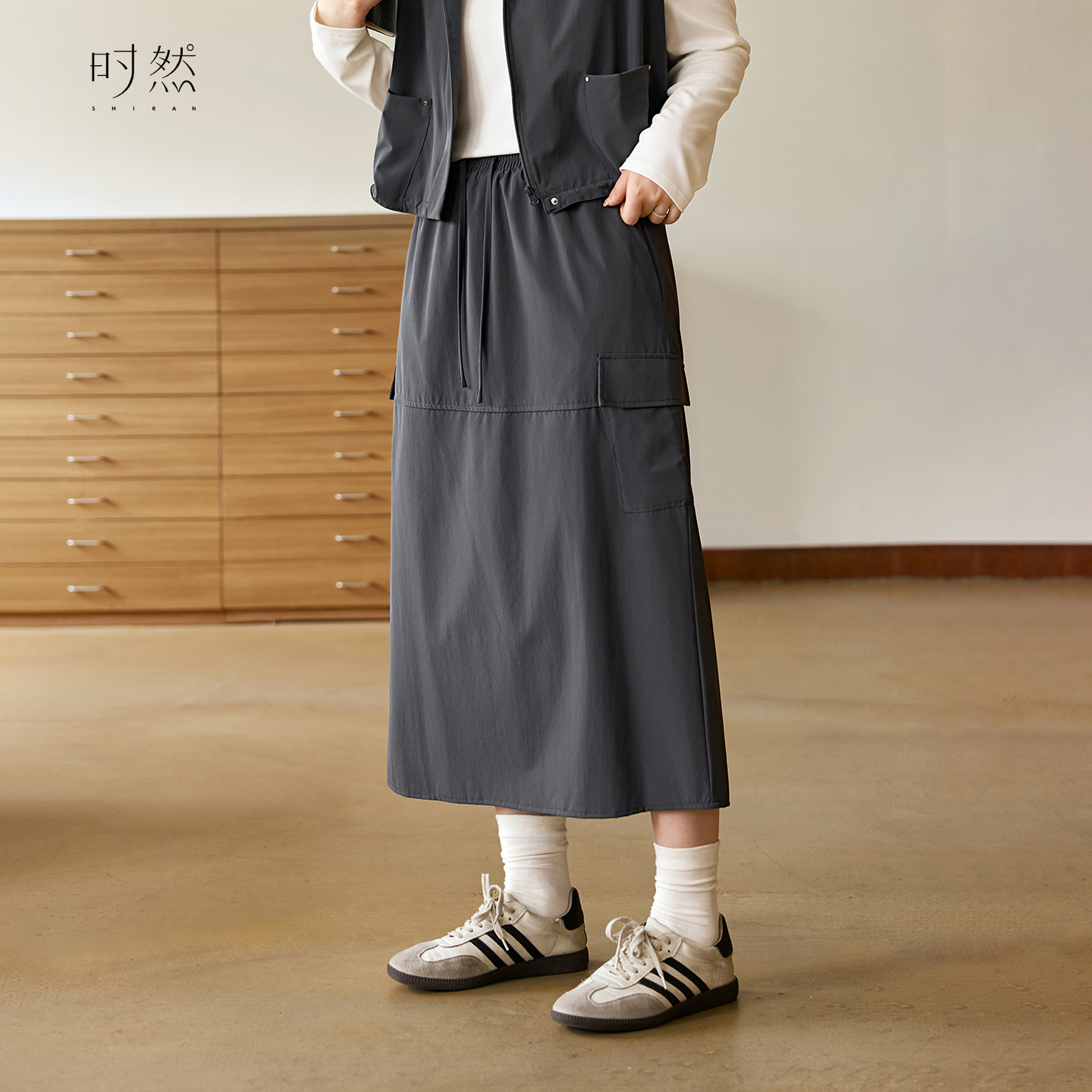 时然【旷野织序】半身裙