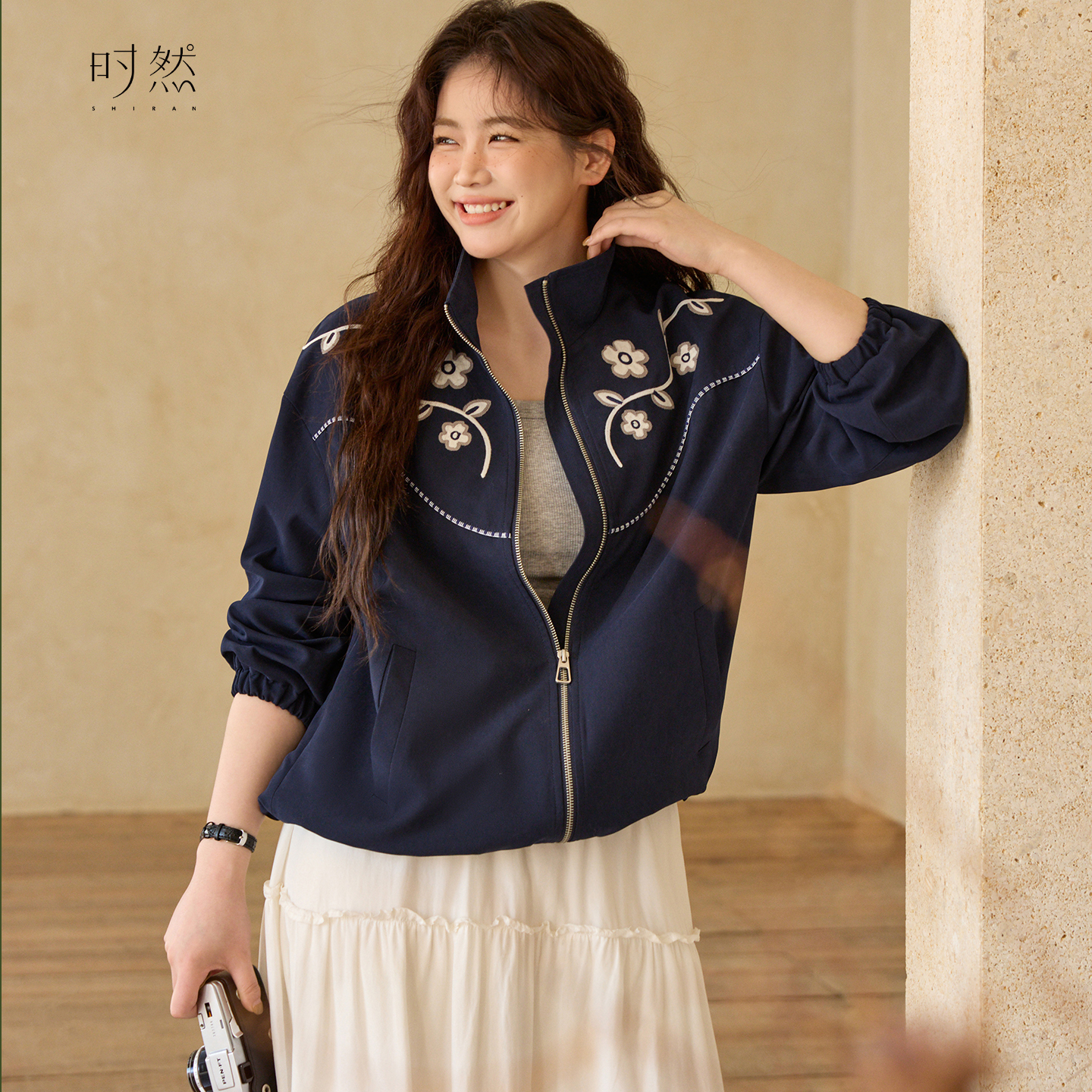 时然巨好看的厚外套大码