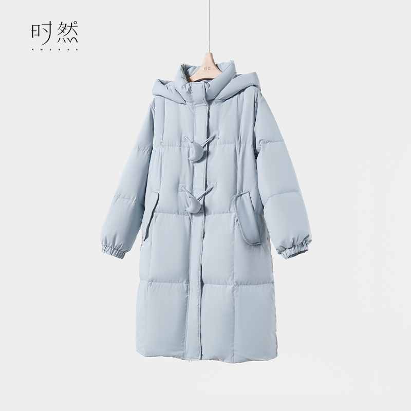 时然大码保暖加厚羽绒