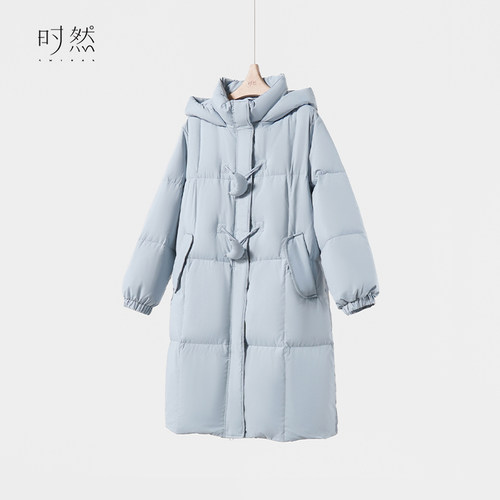 时然大码保暖加厚羽绒