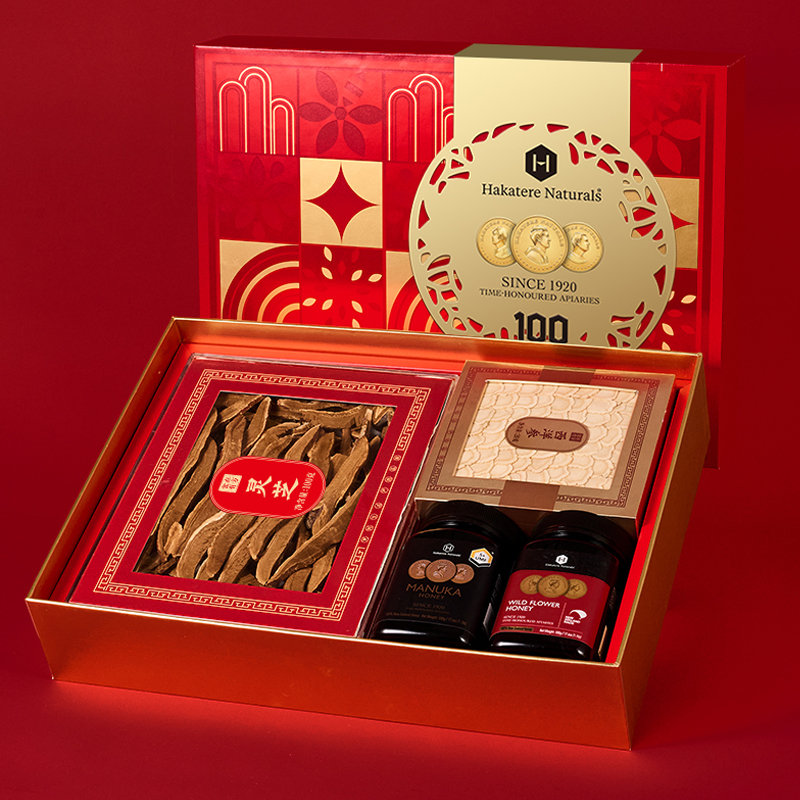 荷塔威麦卢卡蜂蜜UMF5+新西兰进口送礼长辈年货滋养礼盒食在有方