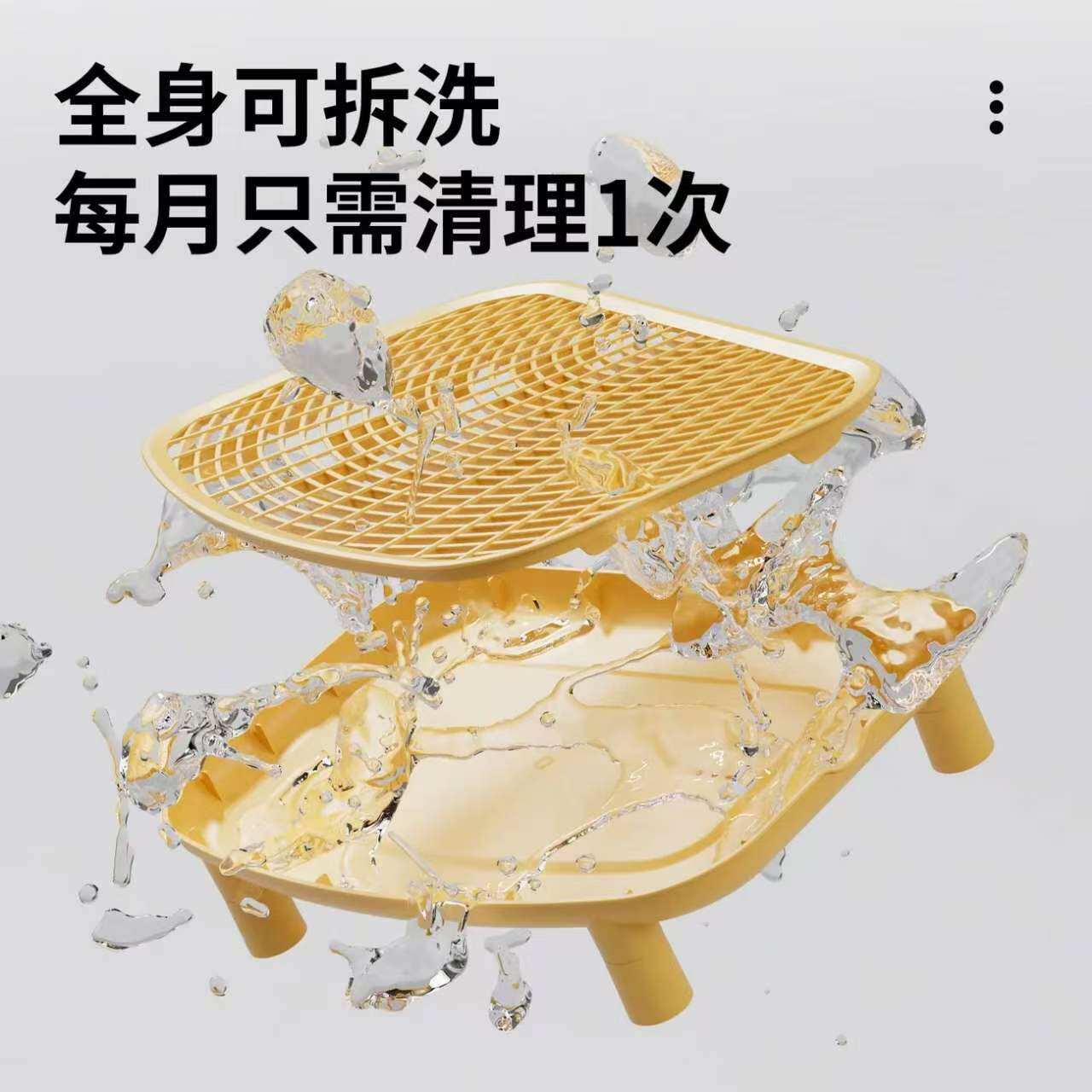 防漏猫砂垫猫咪防带出外溅猫垫子双层猫砂可控砂垫猫厕所控砂台