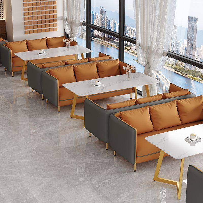 现代简约卡座沙发组合