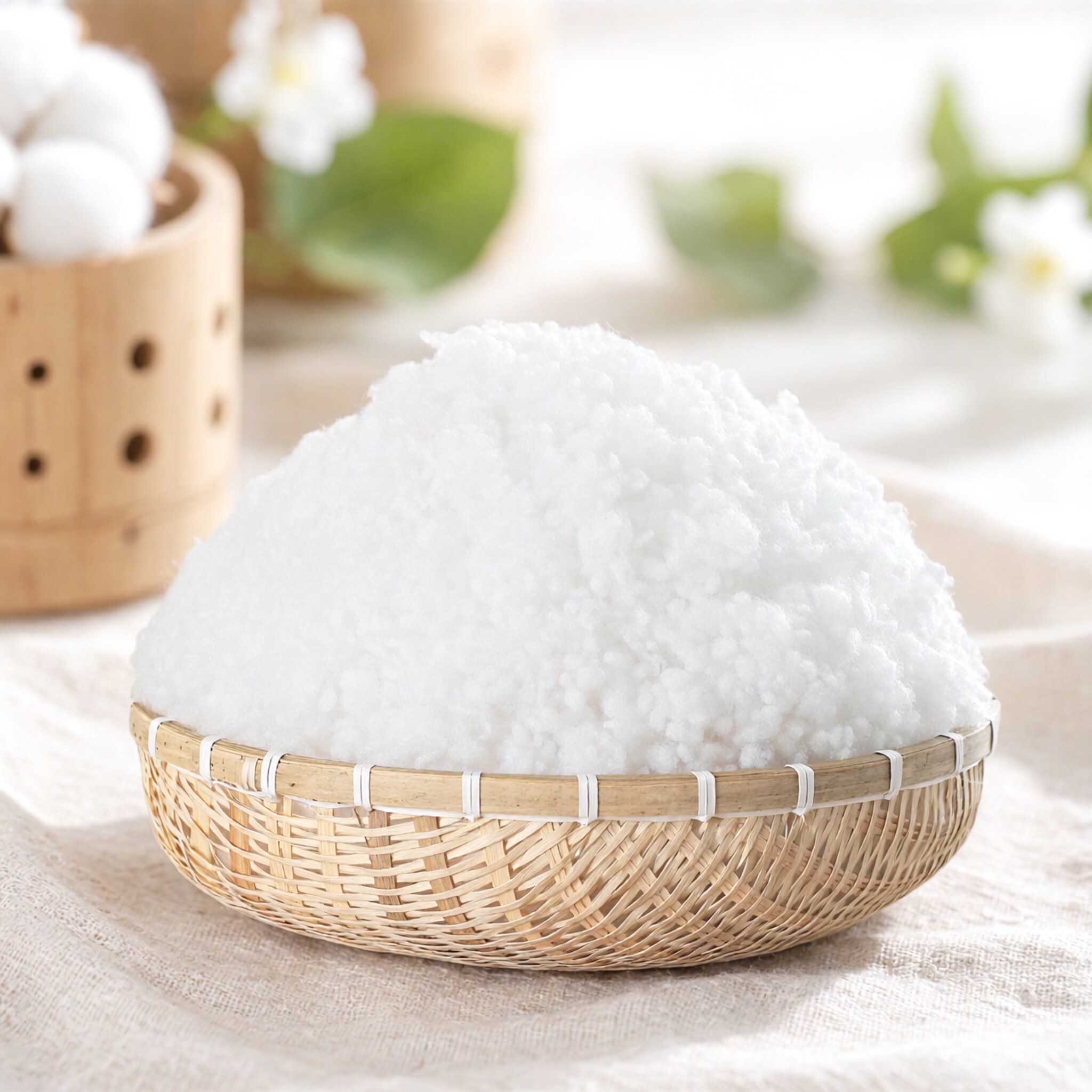 抱枕芯珍珠棉填充物高弹耐压蓬松丝滑纺织品填充棉颗粒棉手工棉花