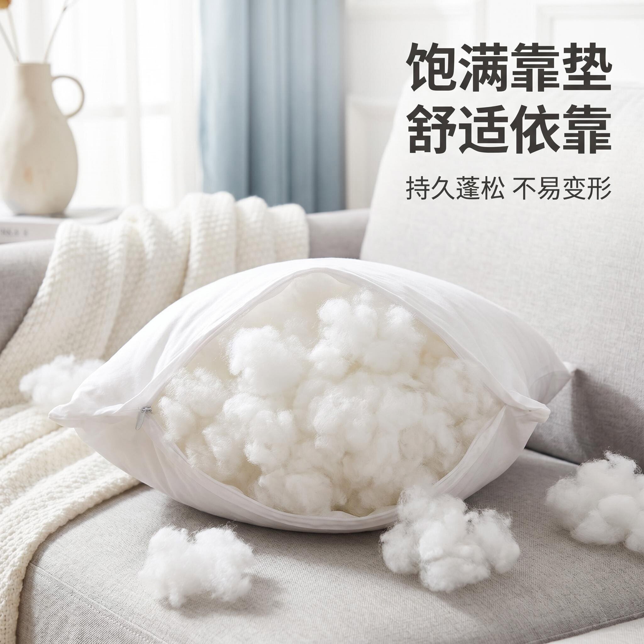 枕芯填充珍珠棉柔软舒适