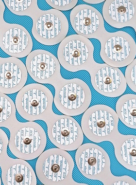 励图心电电极LT-S-304A采集心电信号用按扣式葫芦形双按扣电极片