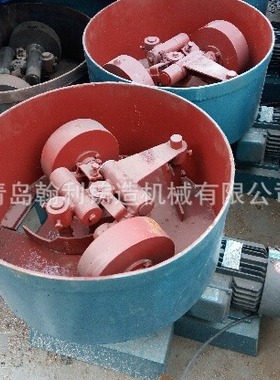 青岛厂家直供砂处理铸造设备 实验室设备S1106小型双碾轮混砂机