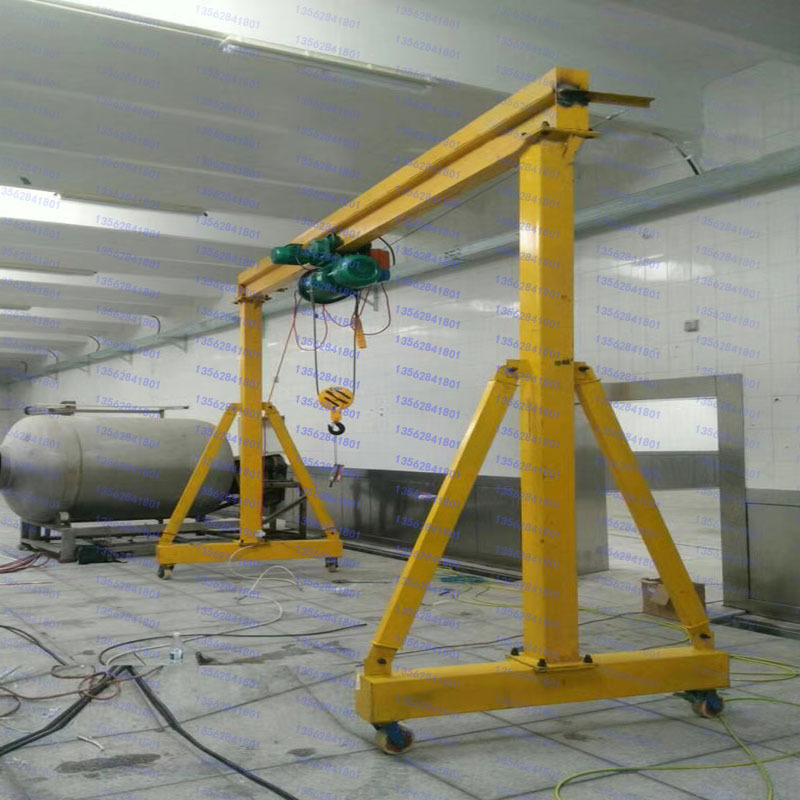 龙门吊架厂家生产 可移动式轻型龙门架 可升降式电动龙门架