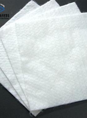 厂家大量供应纤针VRP刺无布白色短涤纶工程用公路纺养护渗 水土工