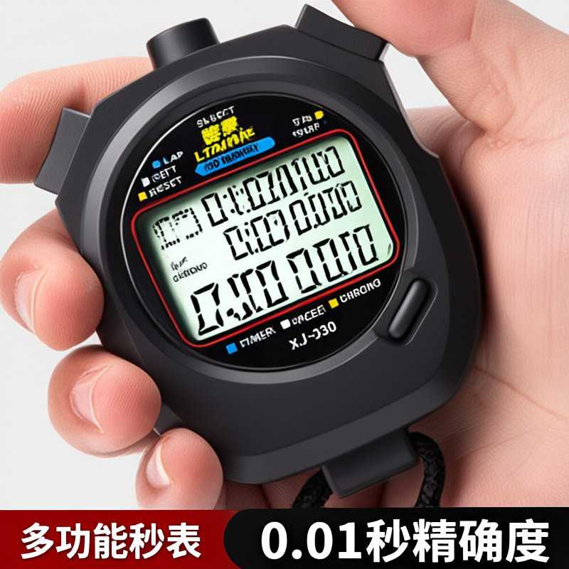 手动按压计时器秒表体育老师专用比赛田径跑步学生训练裁判运动用