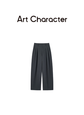 ART CHARACTER/艺符棉宽松显瘦遮胯松紧高腰休闲长裤奶奶裤女
