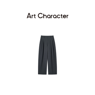 奶奶裤 艺符棉宽松显瘦遮胯松紧高腰休闲长裤 女 CHARACTER ART